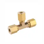 RED. CONICAL TEE BRASS 1/4″ X 1/4″ X 3/8″