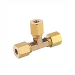 RED. CONICAL TEE BRASS 1/2″ X 1/2″ X 1/4″