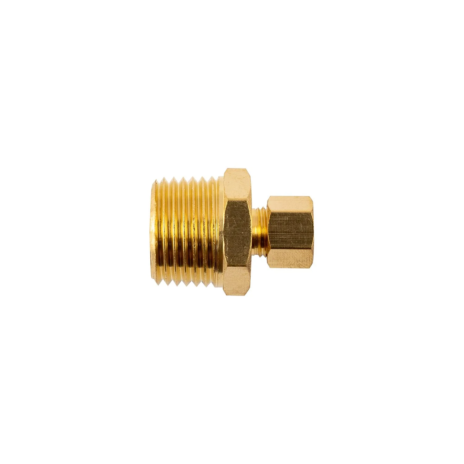 SB6804D.webp BRASS CONICAL STR. 1/4″ TUBE X 1/2″ M - Image 1