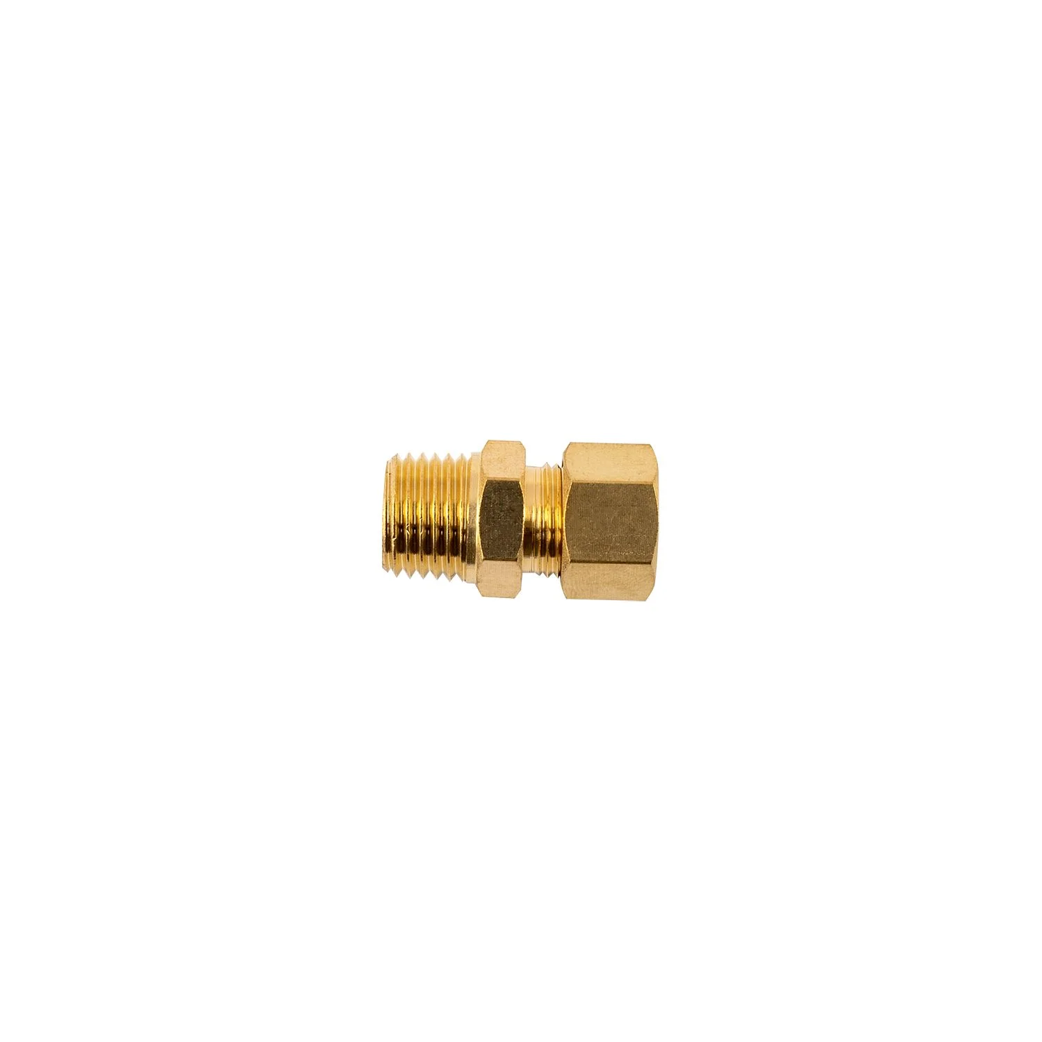 SB6805B.webp BRASS CONICAL STR. 5/16″ TUBE X 1/4″ M - Image 1