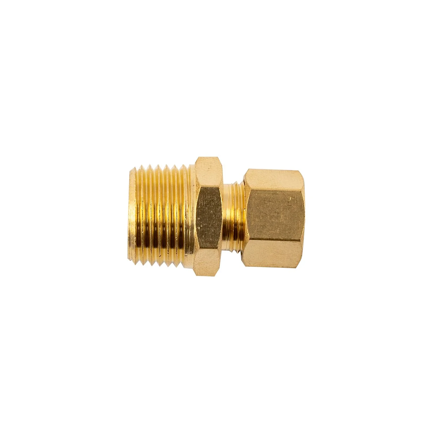 SB6805C.webp BRASS CONICAL STR. 5/16″ TUBE X 3/8″ M - Image 1