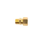 BRASS CONICAL STR. 3/8″ TUBE X 1/4″ M