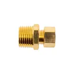 BRASS CONICAL STR. 3/8″ TUBE X 1/2″ M