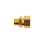 BRASS CONICAL STR. 1/2″ TUBE X 1/4″ M