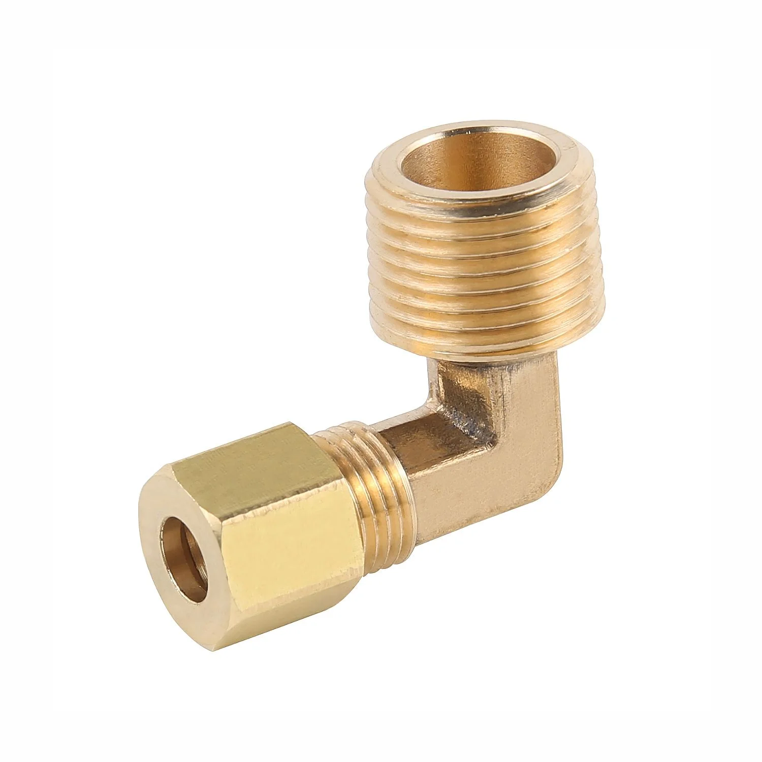 SB6908C.webp CONICAL ELBOW BRASS 1/2″ X 3/8″M - Image 1