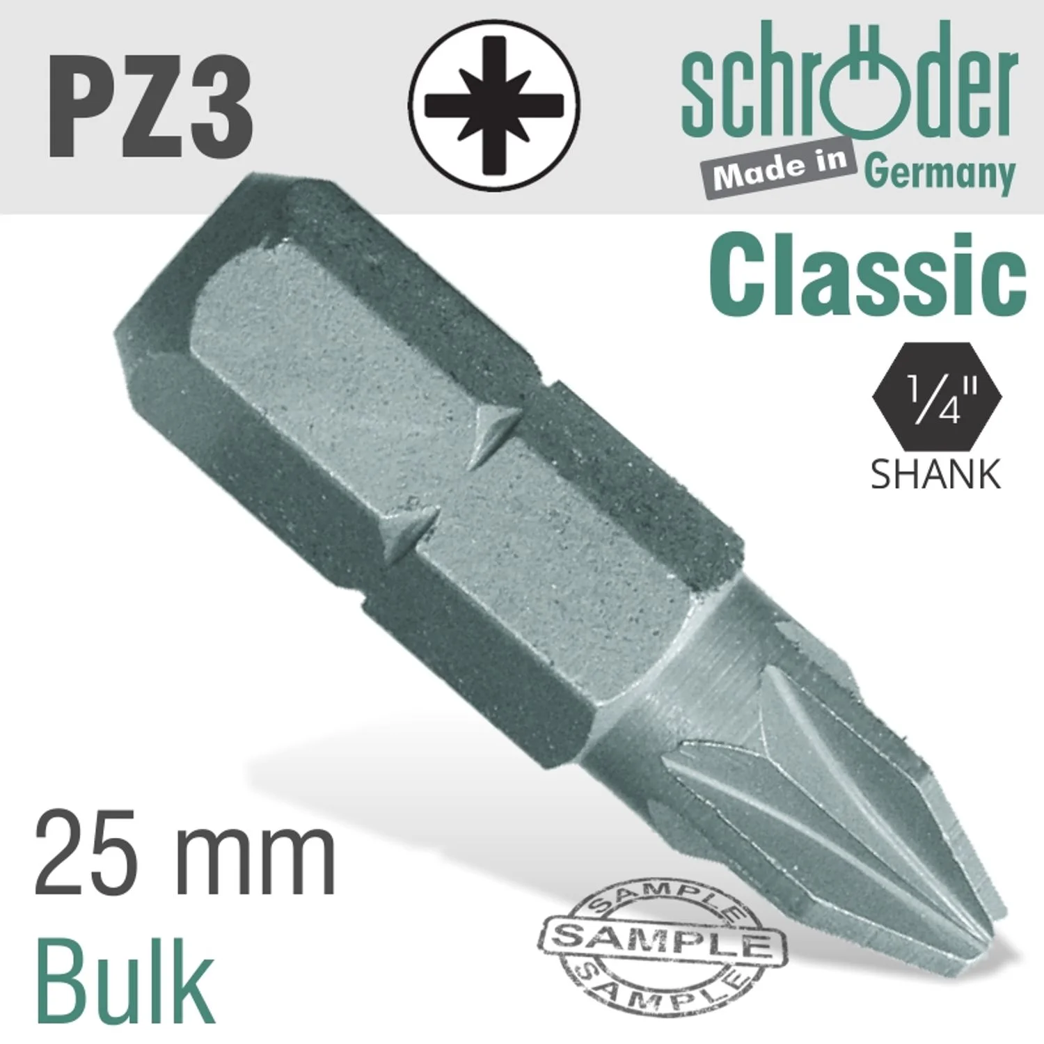 SC20139.webp POZI.NO.3X25MM CLASSIC BIT BULK - Image 1