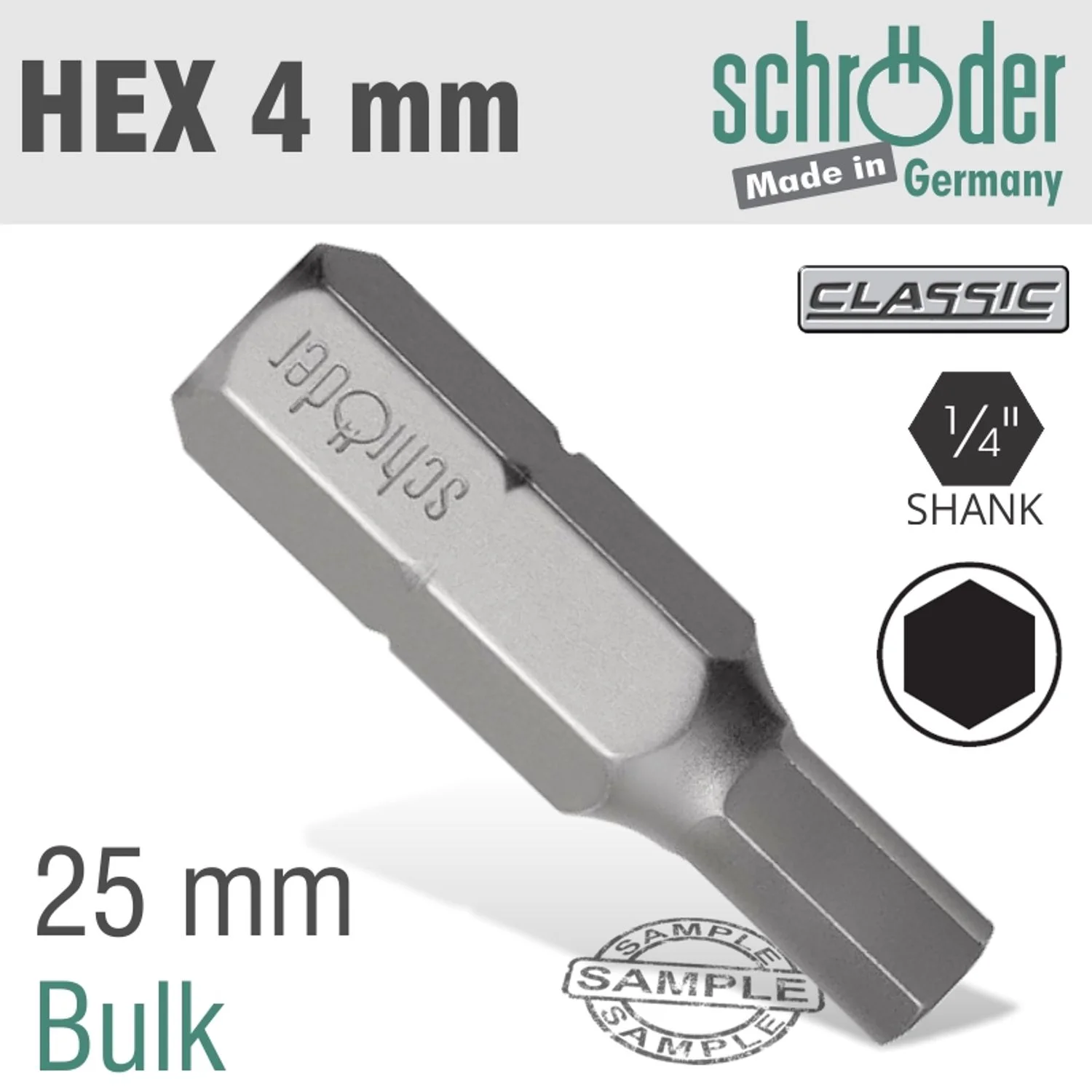 SC20649.webp ALLEN INSERT BIT 4MM HEX - Image 1