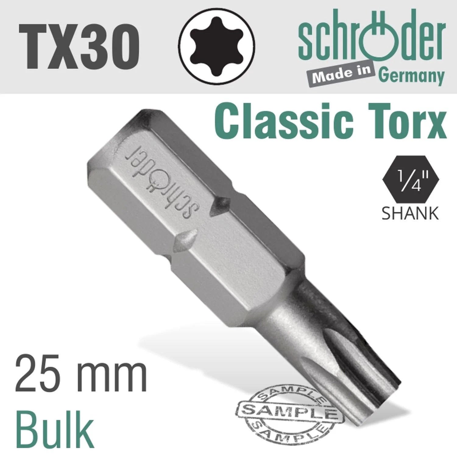 SC20899.webp TORX TX 30 CLASSIC BIT 25MM - Image 1