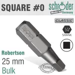 SQ.RECESS NO.0 INSERT BIT