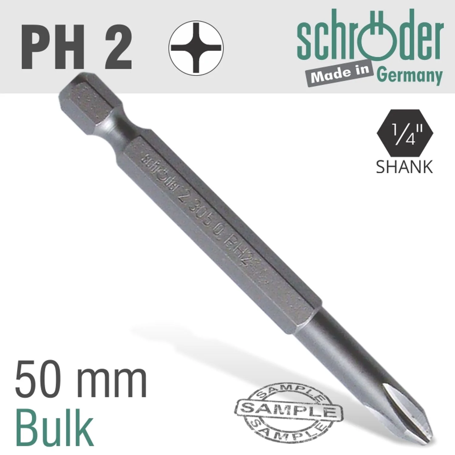 SC23029.webp PHILLIPS NO.2 X 50MM CLASSIC POWER BIT - Image 1