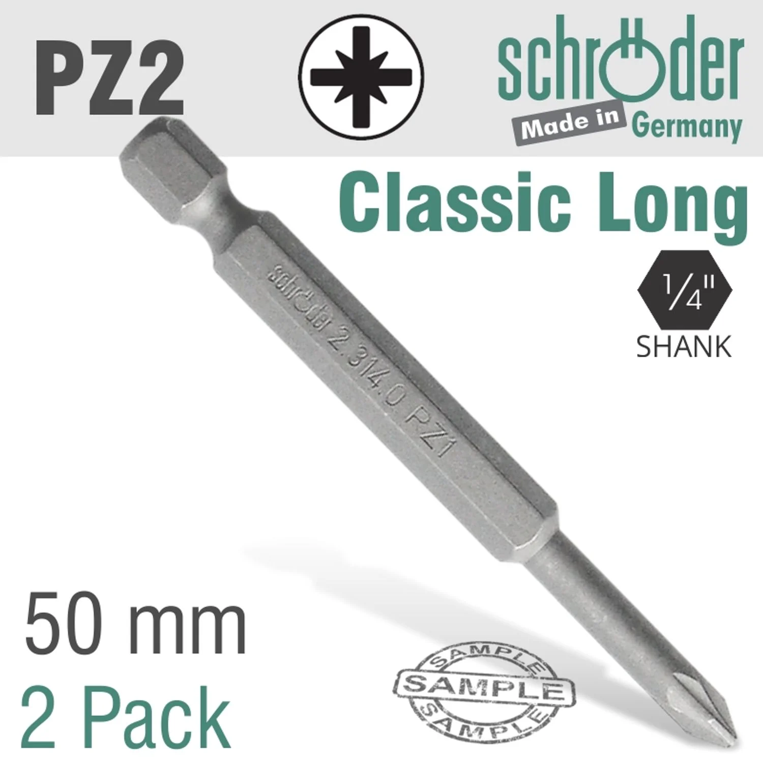 SC23122.webp POZI NO.2 X 50MM CLASSIC POWER BIT 2CD - Image 1