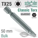 TORX TX25 CLASSIC POWER BIT 50MM BULK