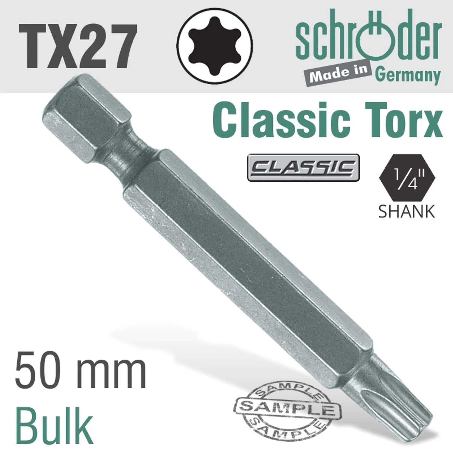 SC23889.webp TORX TX27 CLASSIC POWER BIT 50MM BULK - Image 1