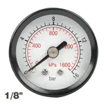PRESS. GAUGE 40MM 1/8″ REAR FIT 0-16BAR 0-1600KPA