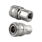 QUICK COUPLER ARO STYLE BRASS N/PLATED 1/4″ FEMALE