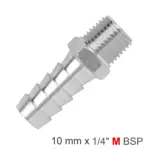 HOSETAIL 1/4″ X 10MM BULK