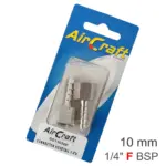 HOSETAIL 1/4″F X 10MM 2PC PACK