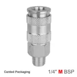 QUICK COUPLER UNIVERSAL 1/4″ MALE 1PC PACK