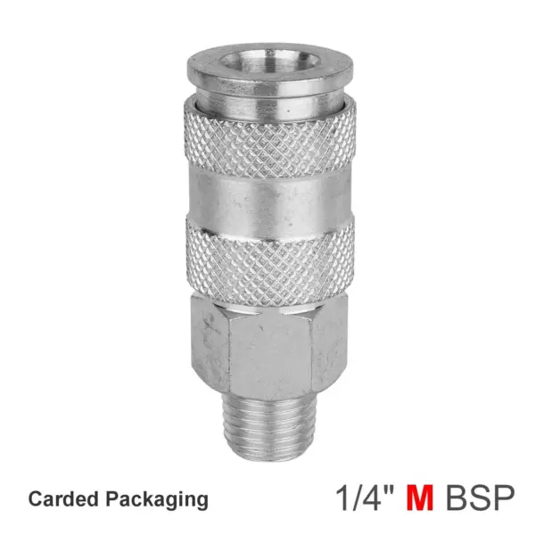 QUICK COUPLER UNIVERSAL 1/4″ MALE 1PC PACK
