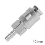 QUICK COUPLER UNIVERSAL 10MM HOSETAIL