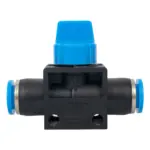 PU HOSE FITTING VALVE 8MM-8MM