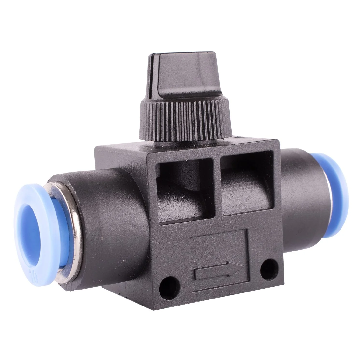 SHVFF10-10.webp PU HOSE FITTING VALVE 10MM-10MM - Image 1