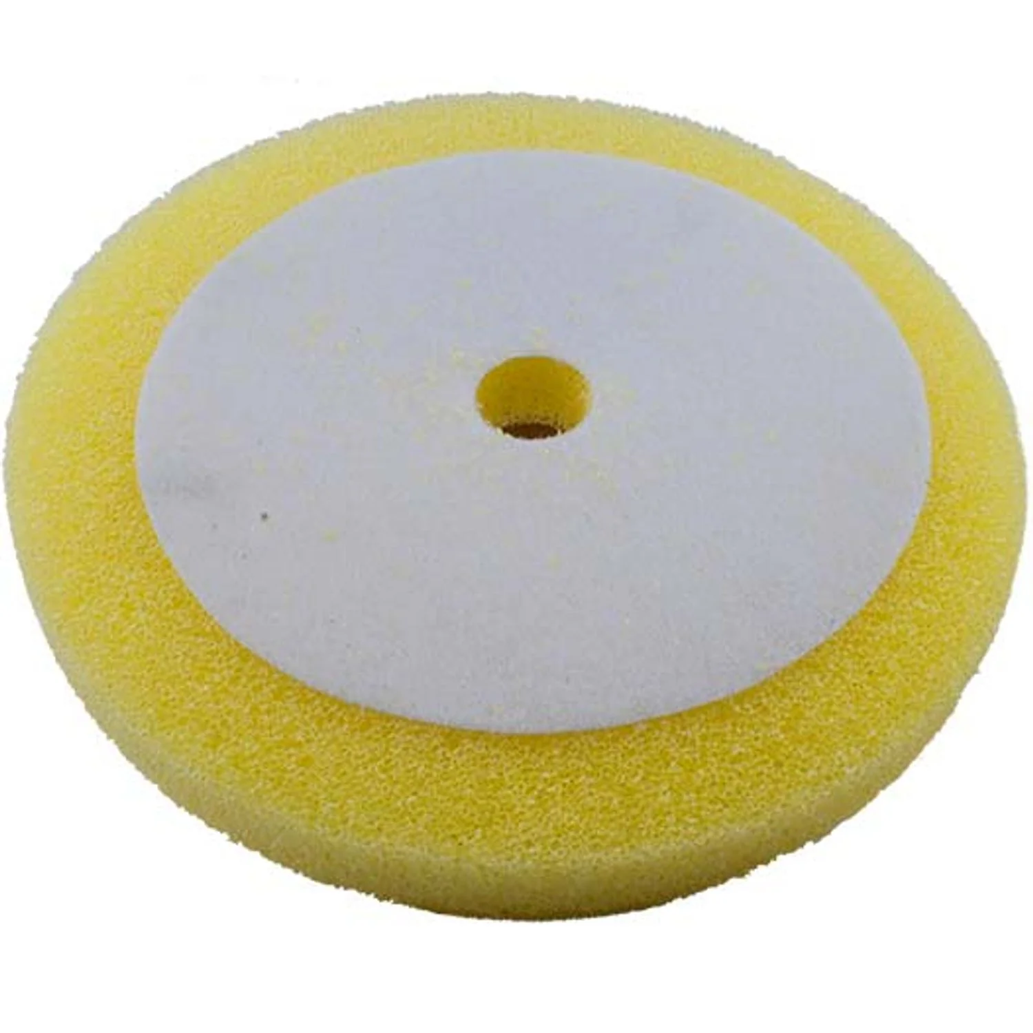 SPC00100.webp FOAM PAD YELLOW FINISHING SPONGE 200MM 8″ - Image 1