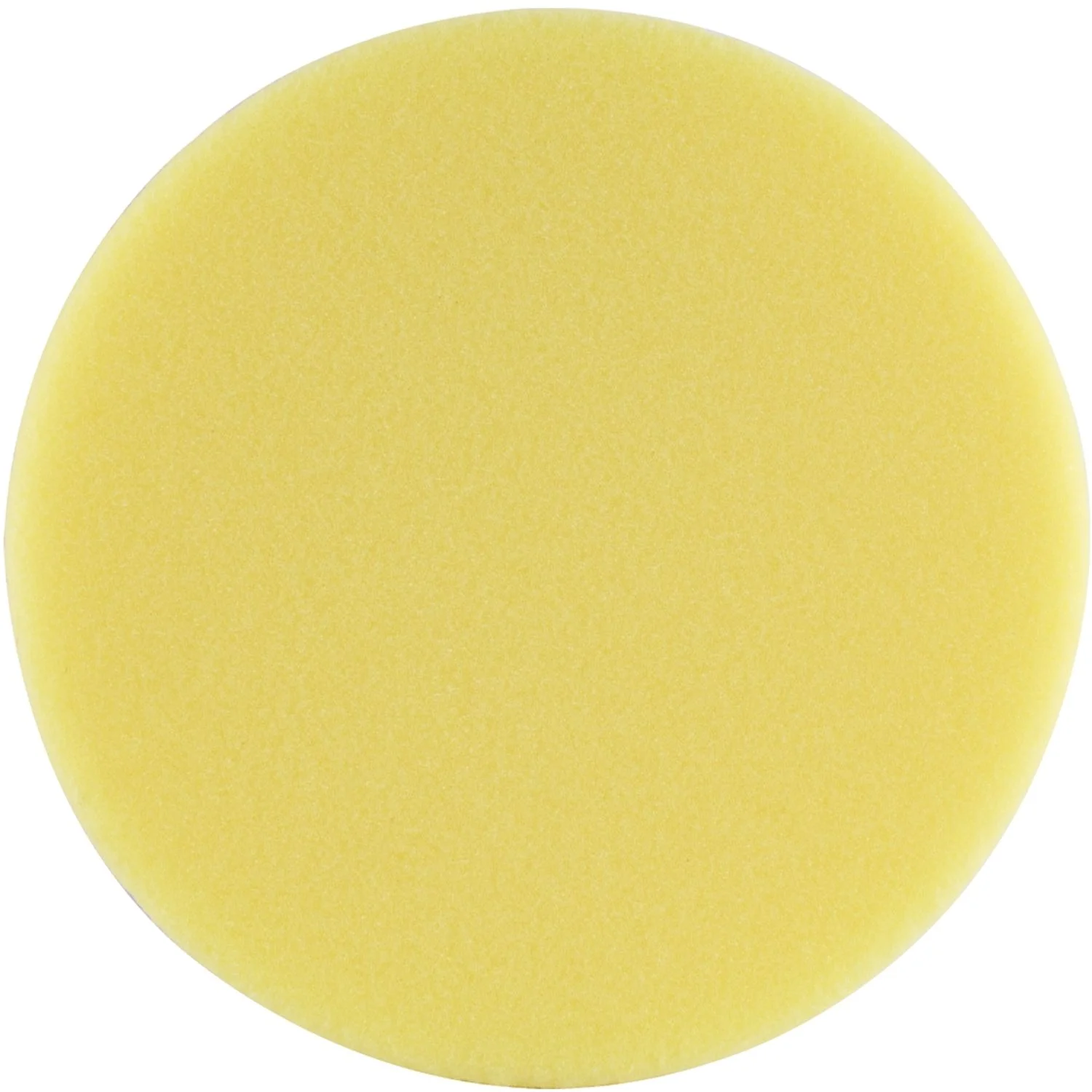 SPC00200.webp FOAM PAD HOOK AND LOOP YELLOW SPONGE 150MM 6″ HEAVY CUTTING - Image 1