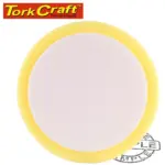 FOAM PAD HOOK AND LOOP YELLOW SPONGE 150MM 6″ HEAVY CUTTING - Image 2