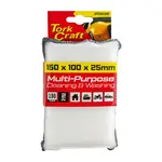 CLEANING SPONGE 2PC GENL PURP. MICROFIBRE