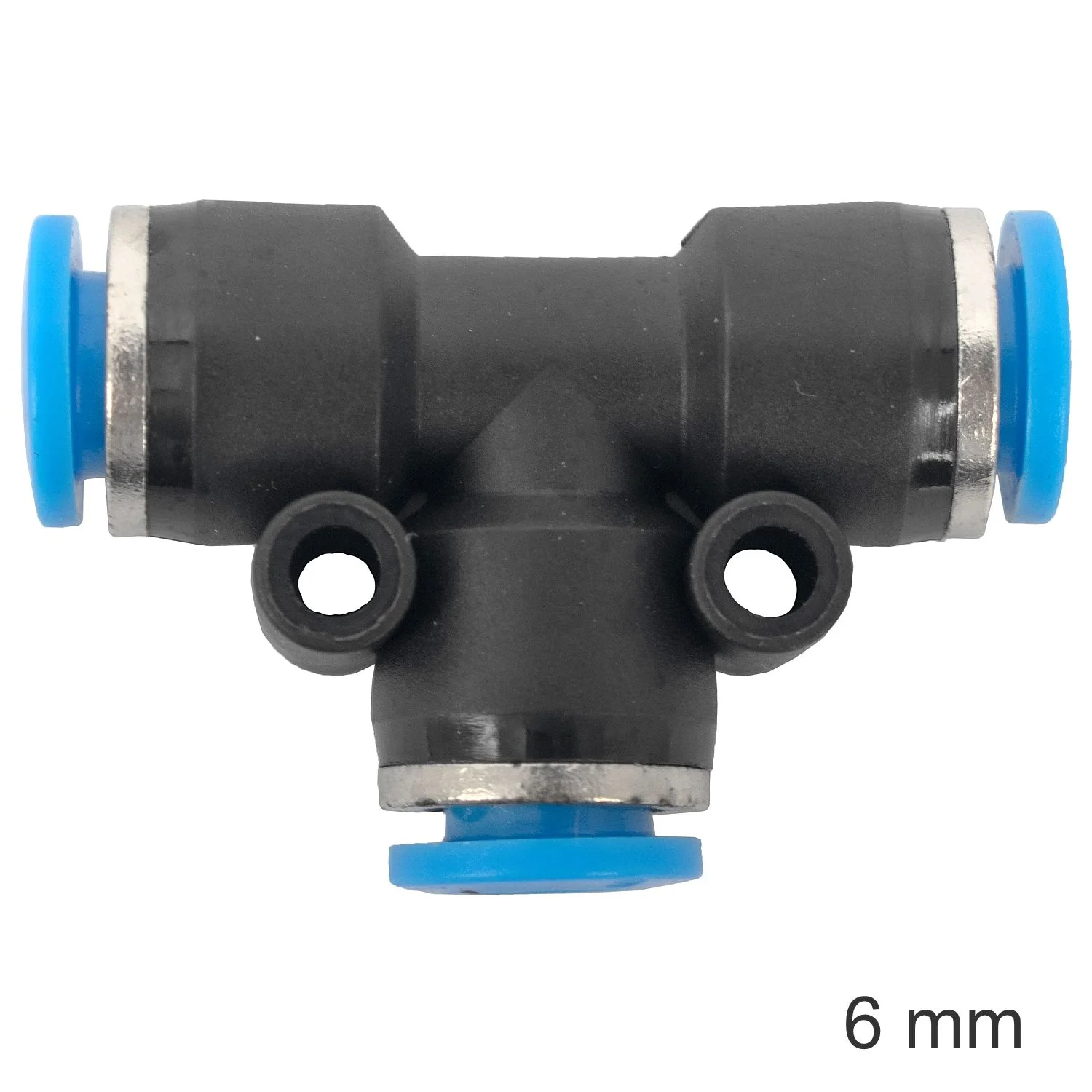 SPE06.webp PU HOSE FITTING TEE 6MM - Image 1