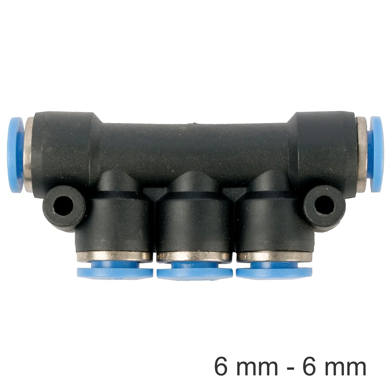SPKG06-06.webp PU HOSE FITTING MANIFOLD 6MM-6MM - Image 1