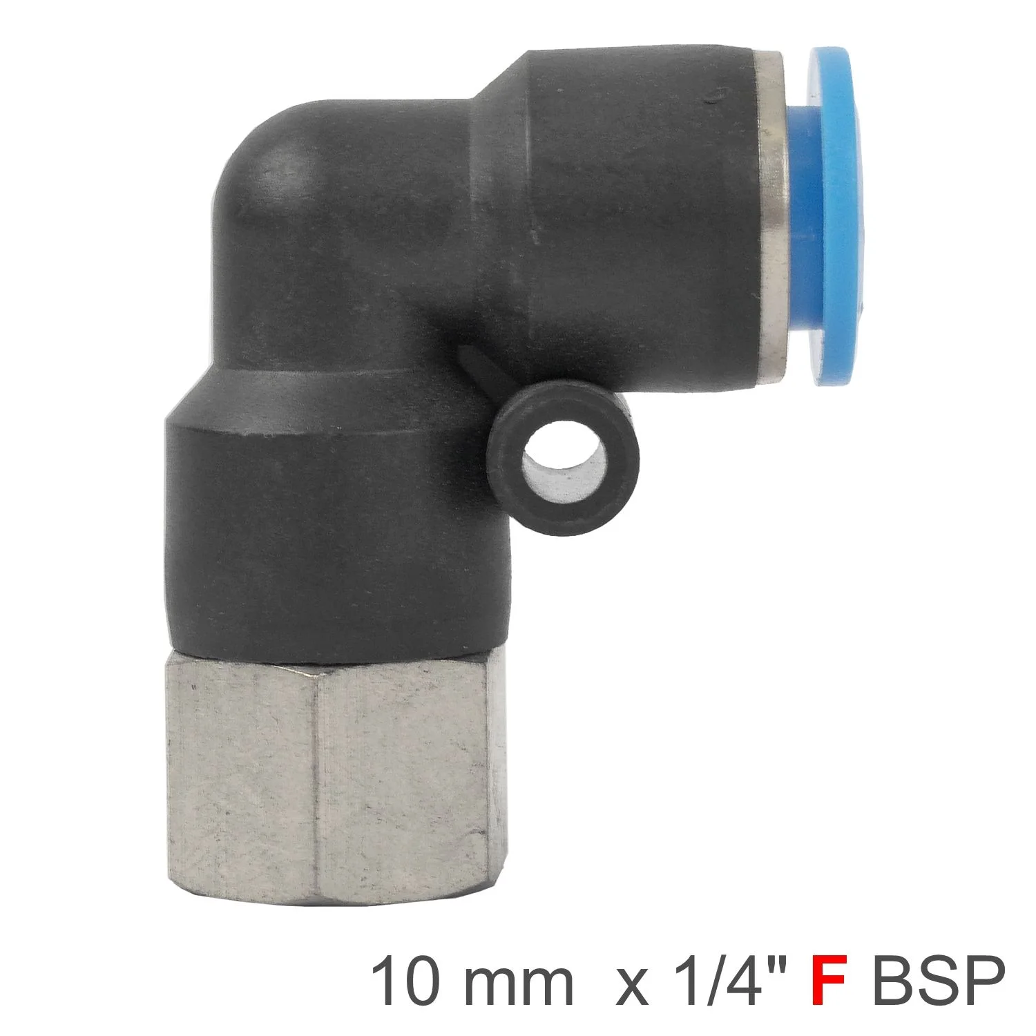 SPLF10-02.webp PU HOSE FITTING ELBOW 10MM-1/4 F - Image 1