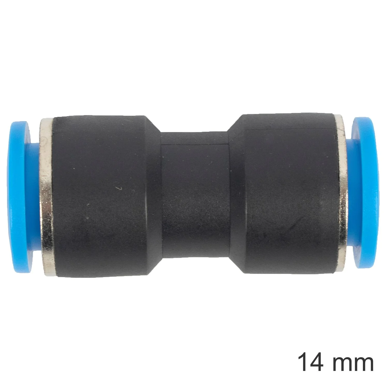SPU14.webp PU HOSE FITTING EQUAL JOINER 14MM - Image 1