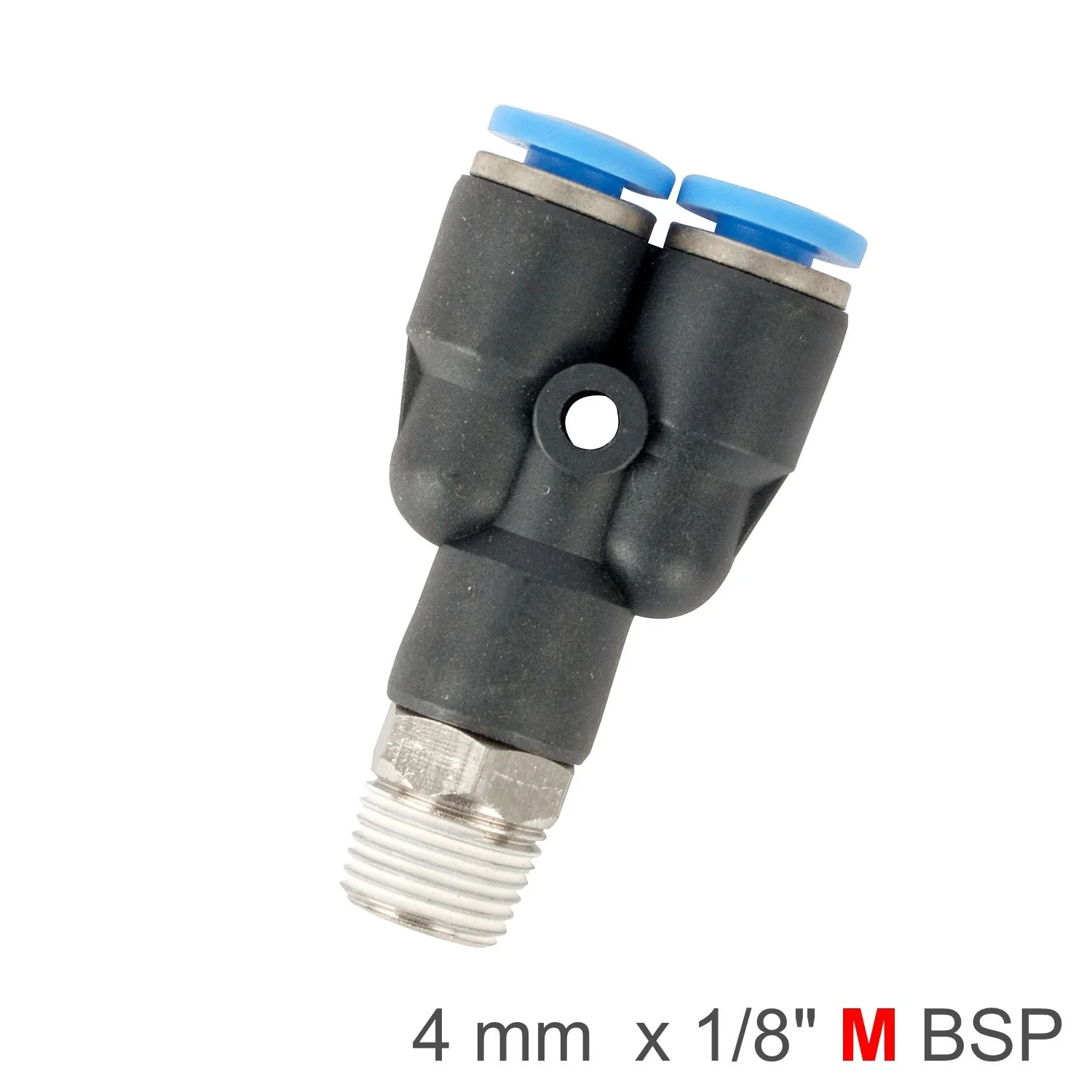 SPX04-01.webp PU HOSE FITTING Y JOINT 4MM-1/8 M - Image 1