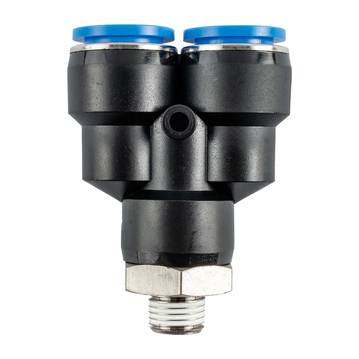 SPX16-02.webp PU HOSE FITTING Y JOINT 16MM - 1/4″M - Image 1