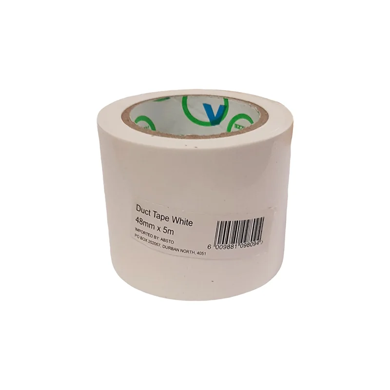 T10222.webp TAPE DUCT WHITE 48MMX5MT - Image 1