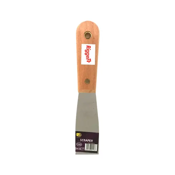 SCRAPER PAINT 32MM WOOD HNDL RIGGER