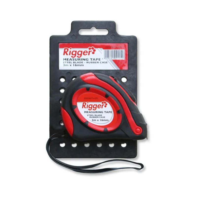 T11271.webp MEASURING TAPE 3MT X 16MM S/GRIP DIY RIGGER - Image 1