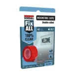 TAPE DOUBLE SIDED MOUNTING  1.5MT*19MM 75KG SOUDAL 155603