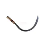 SICKLE WOOD HANDLE 400MM