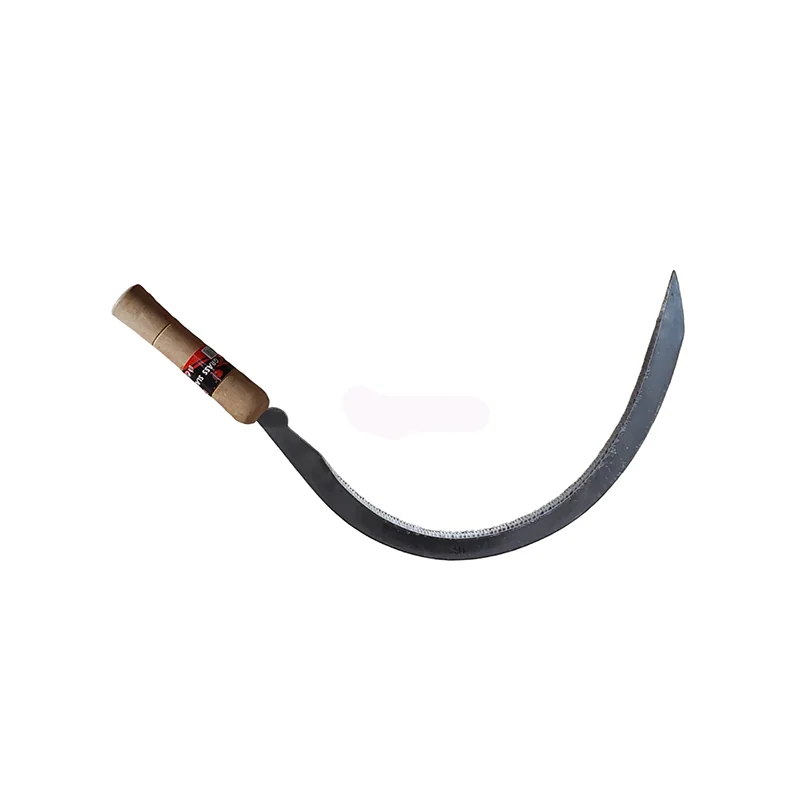T11479.webp SICKLE WOOD HANDLE 400MM - Image 1