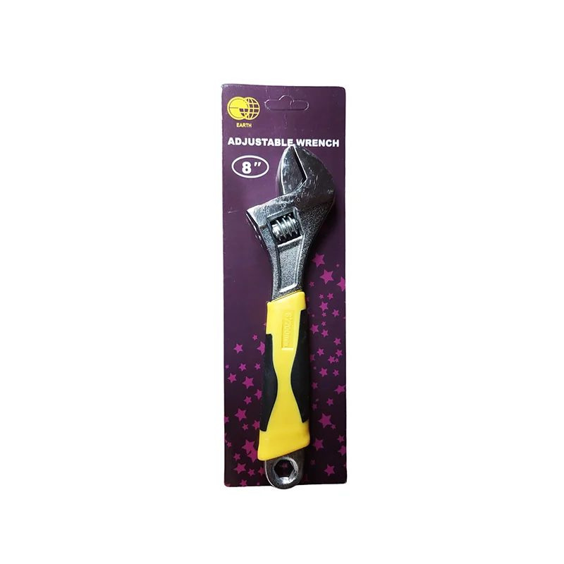 T11480.webp WRENCH ADJUSTABLE 200MM RUBBER GRIP - Image 1