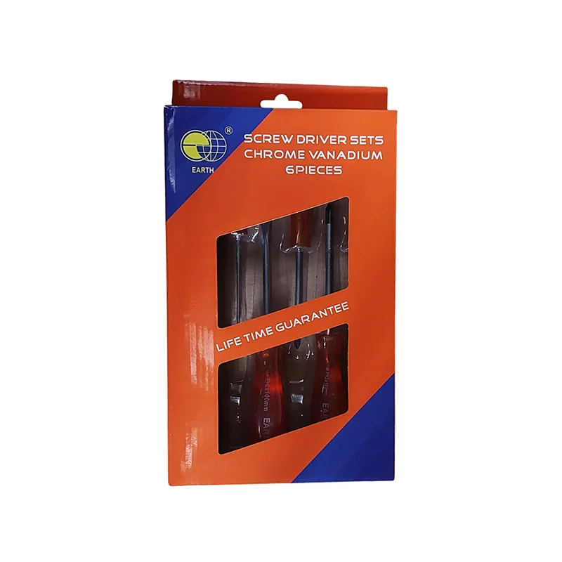 T11498.webp SCREWDRIVER SET 6PCE ORANGE HANDLE - Image 1