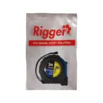 MEASURING TAPE RUBBERISED RETRACT  3MT X 16MM RIGGER AD-2005