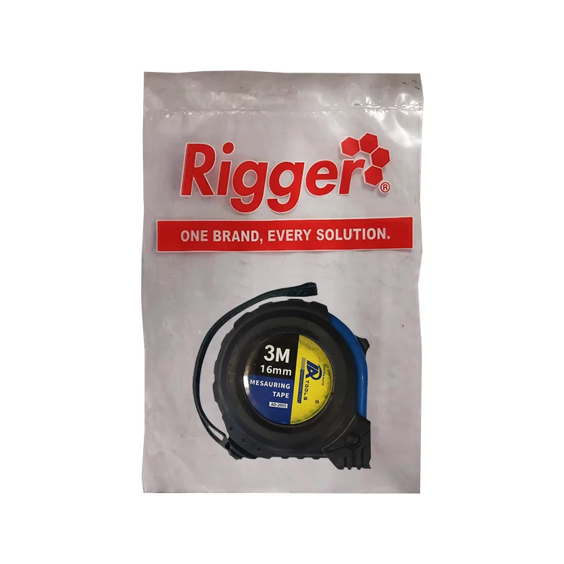 T11546.webp MEASURING TAPE RUBBERISED RETRACT 3MT X 16MM RIGGER AD-2005 - Image 1