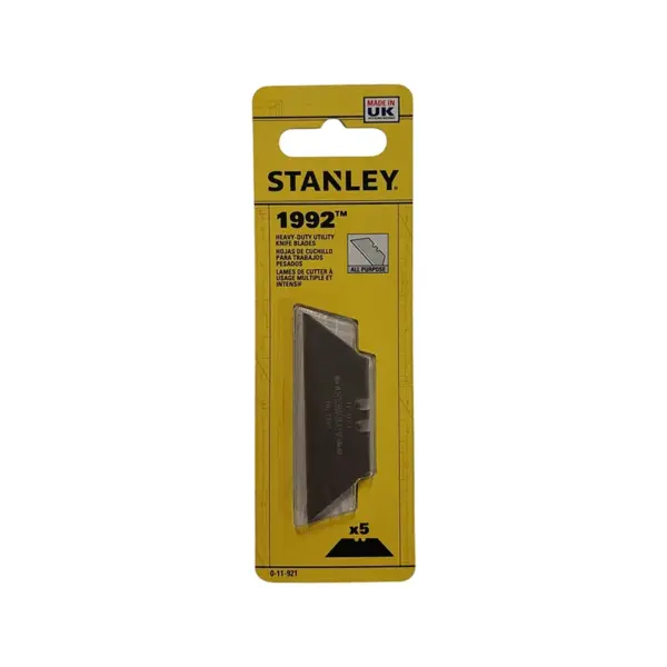 BLADES KNIFE BLADES TRIM STANLEY WALLET OF 5 H.D. 0-11-921