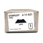 BLADES KNIFE BLADES TRIM STANLEY 400/BOX H/UTY 4-11-921