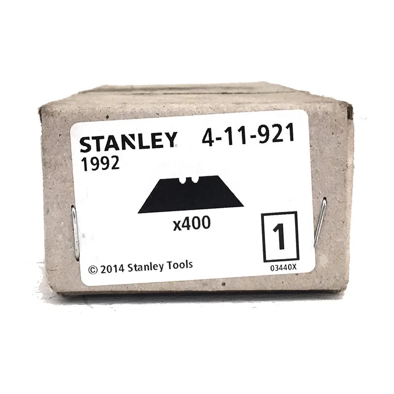 T20155.webp BLADES KNIFE BLADES TRIM STANLEY 400/BOX H/UTY 4-11-921 - Image 1