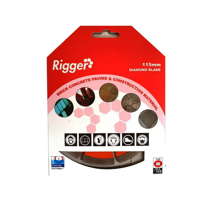 T21561.webp BLADE DIAMOND CUTTING BLADE DIY 115MM SEGMENTED RIGGER - Image 1